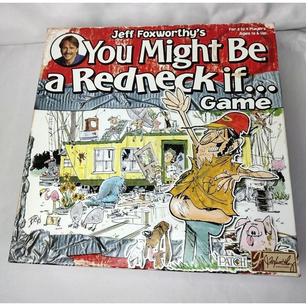 Jeff Foxworthy's YOU MIGHT BE A REDNECK IF Board Game